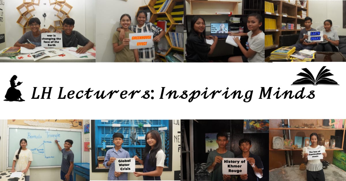 Upcoming Lectures from Our Students